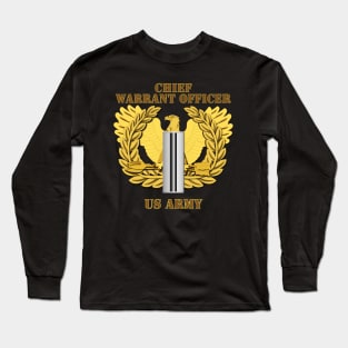 Emblem - Warrant Officer - CW5 Long Sleeve T-Shirt